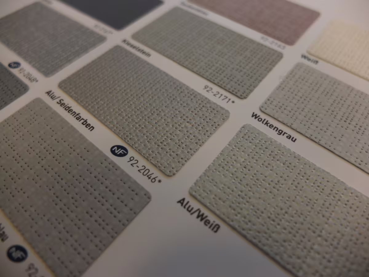 Katalogy a vzorníky baldachýnů