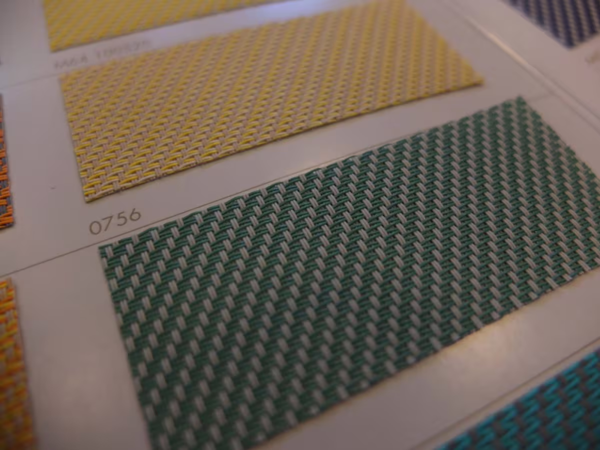 Vzorníky screenové žaluzie