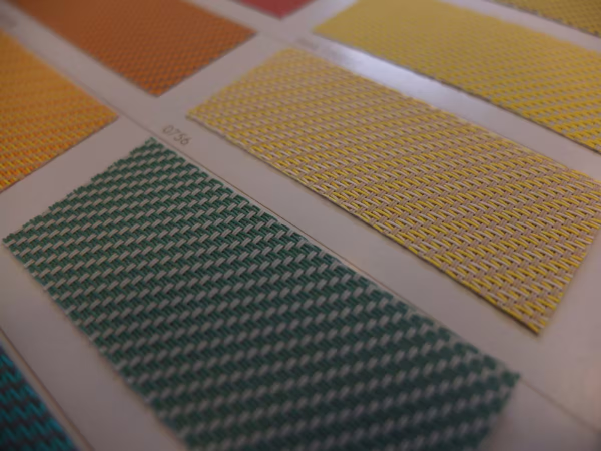 Vzorníky screenové žaluzie