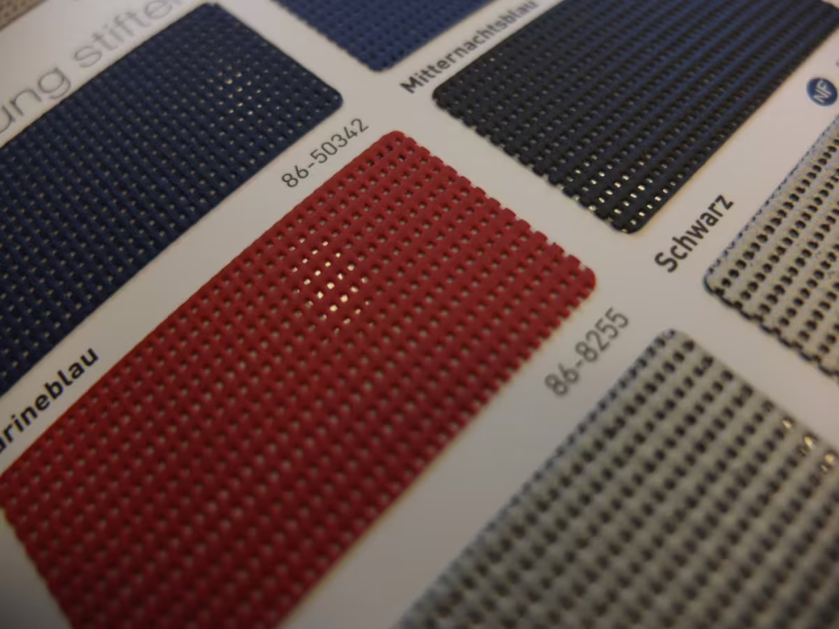 Vzorníky screenové žaluzie