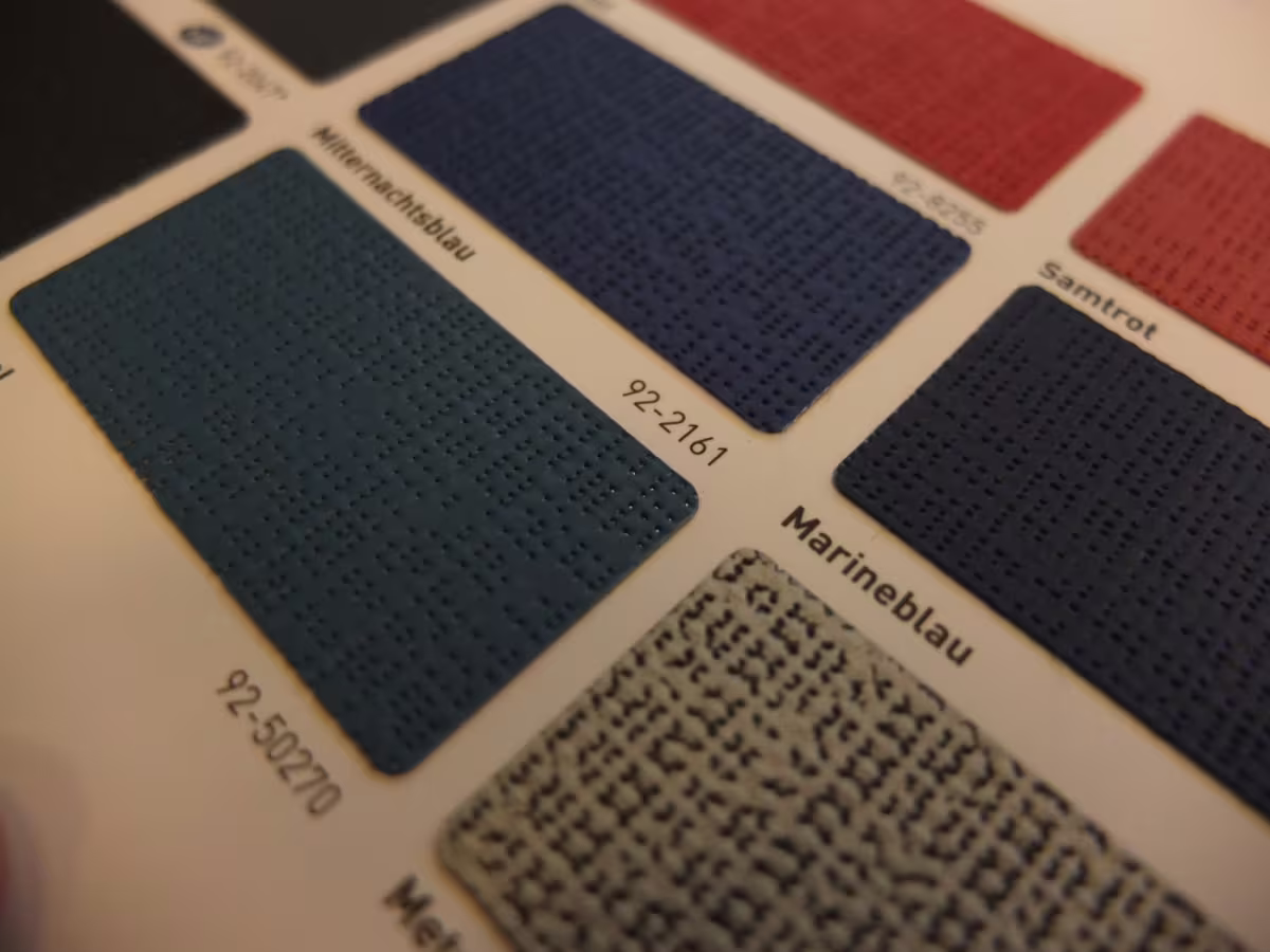 Vzorníky screenové žaluzie