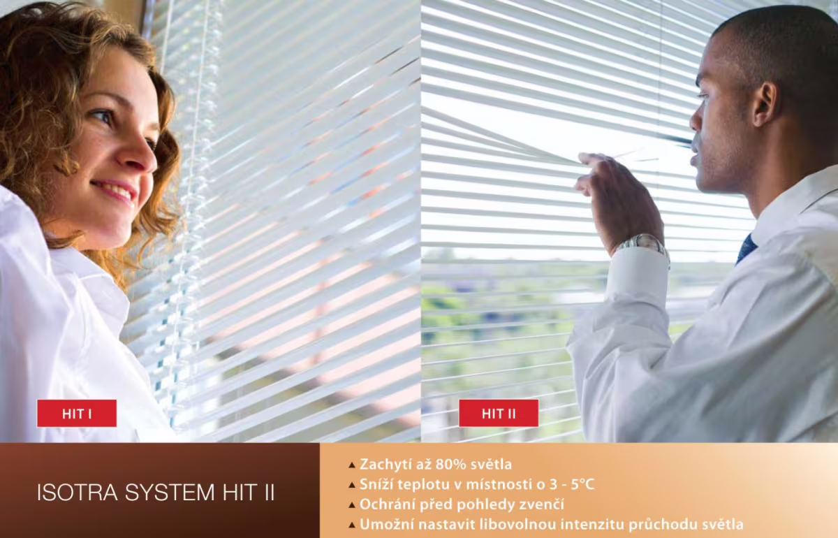 Horizontální žaluzie ISOHIT