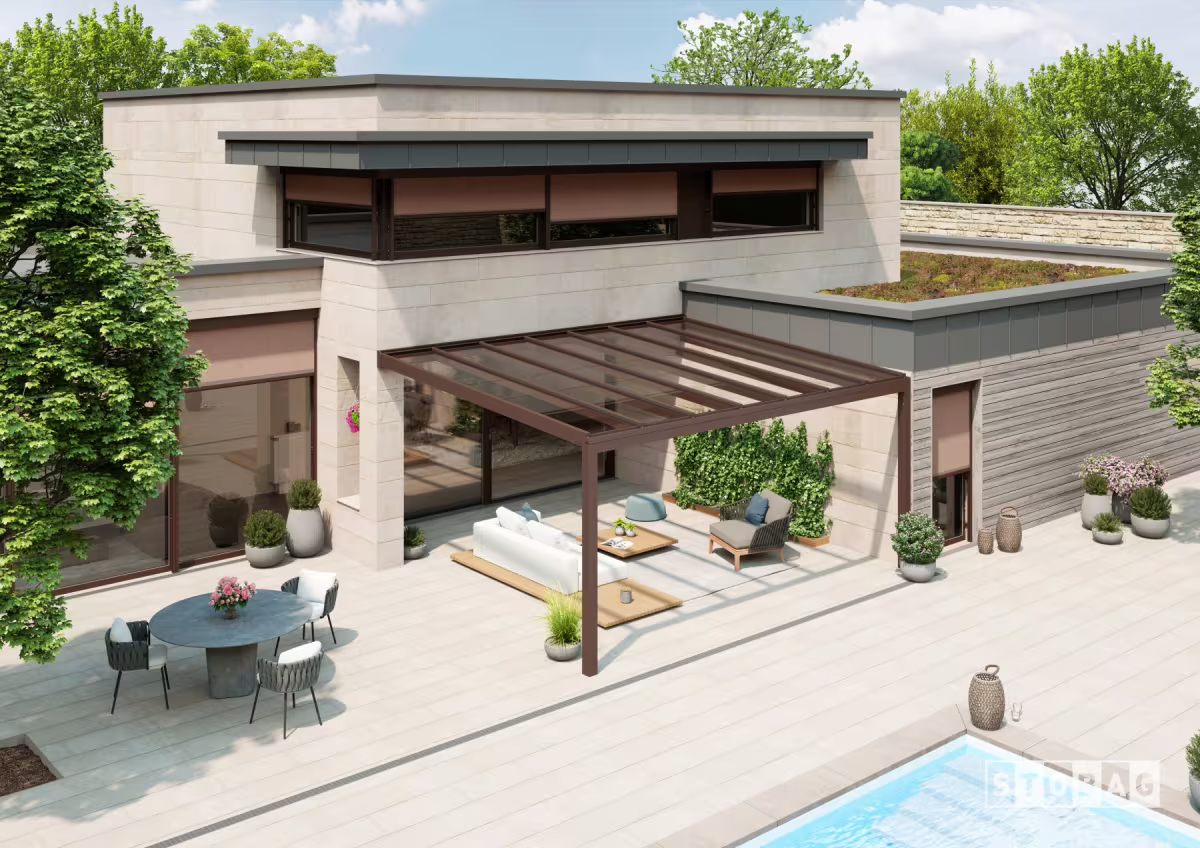 Hliníková pergola NYON/NYON PLUS