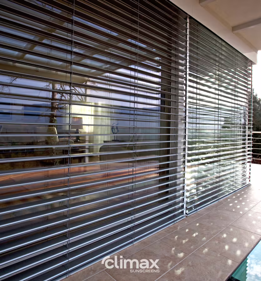 Venkovní žaluzie - lamela ve tvaru T