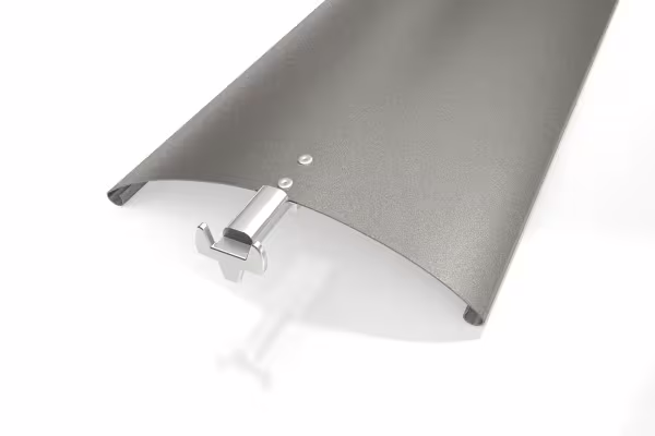 Venkovní žaluzie - lamela ve tvaru C 80 (C 60)