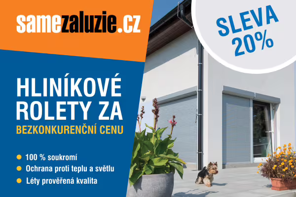 Hliníkové rolety za bezkonkurenční cenu