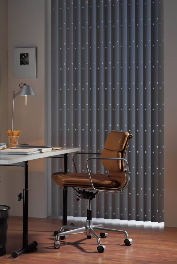 LECLUYSE - vertikální žaluzie s plastovou lamelou