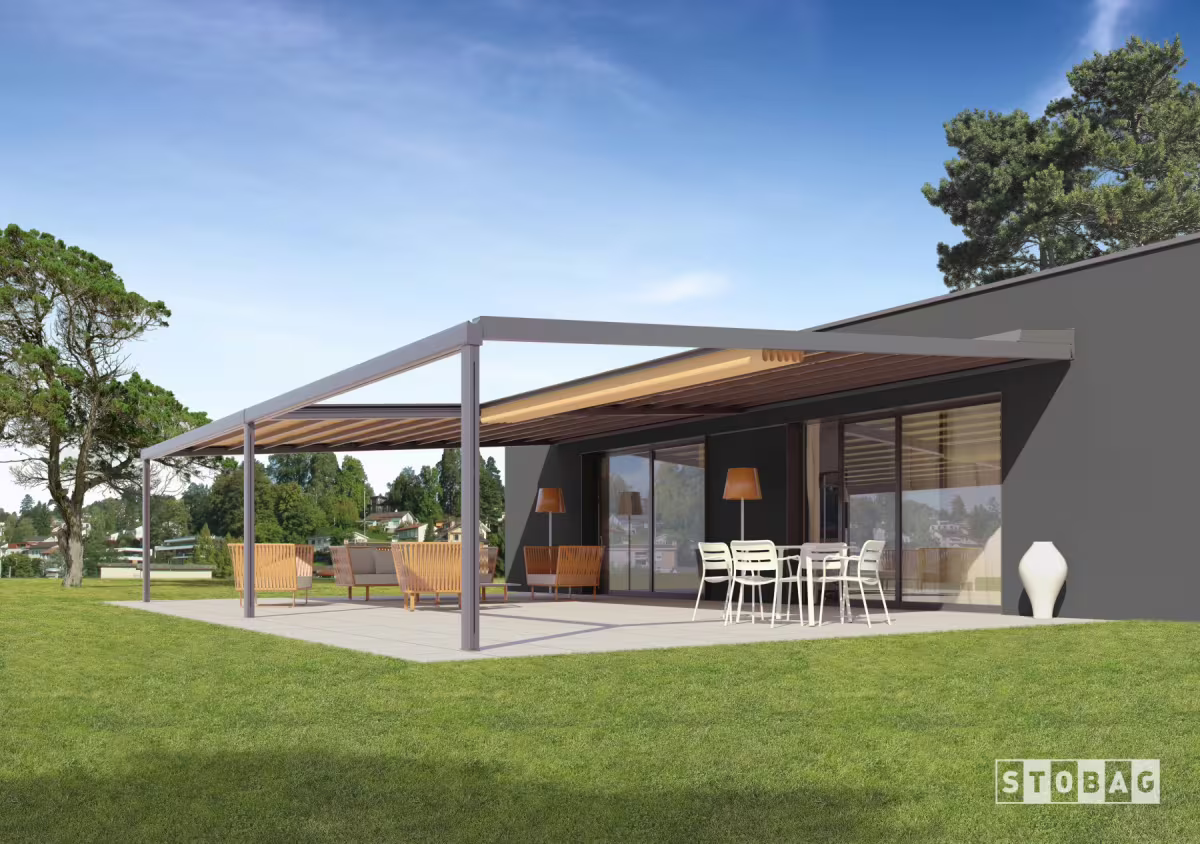 Luxusní hliníková pergola TERRADO