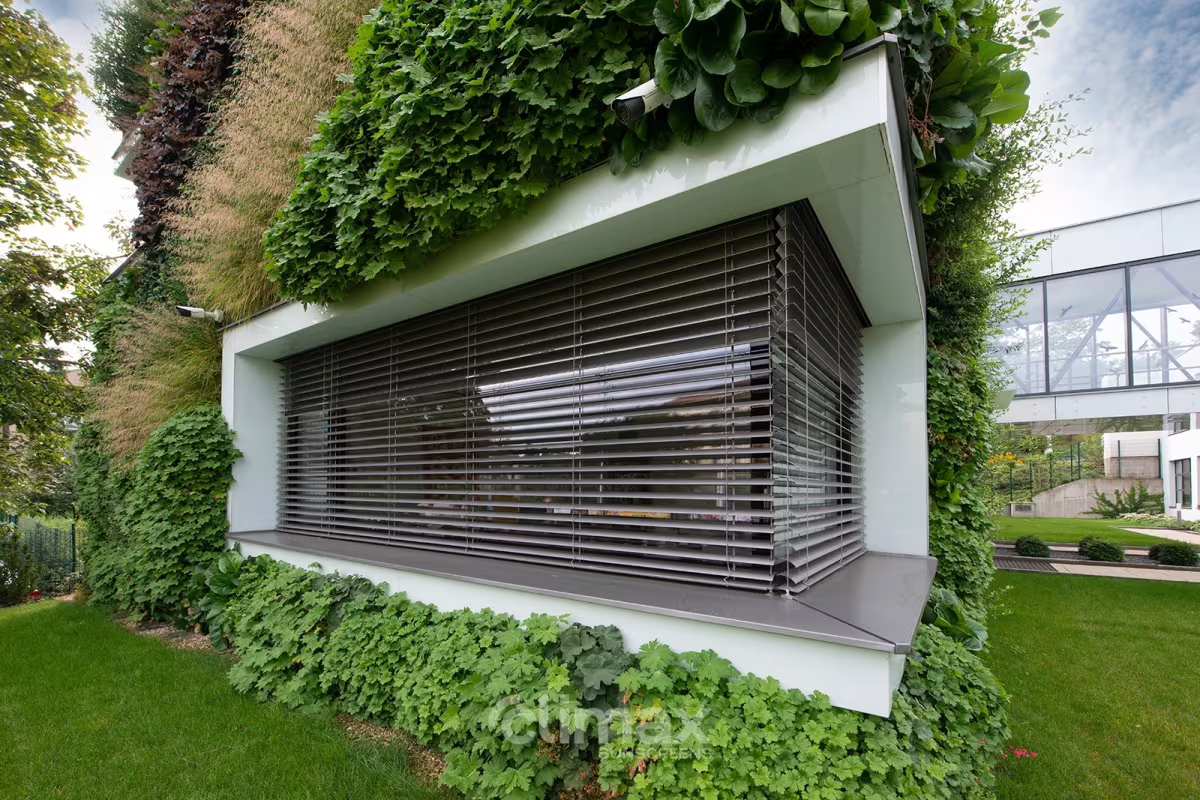 Venkovní žaluzie - lamela ve tvaru C 80 (C 60)