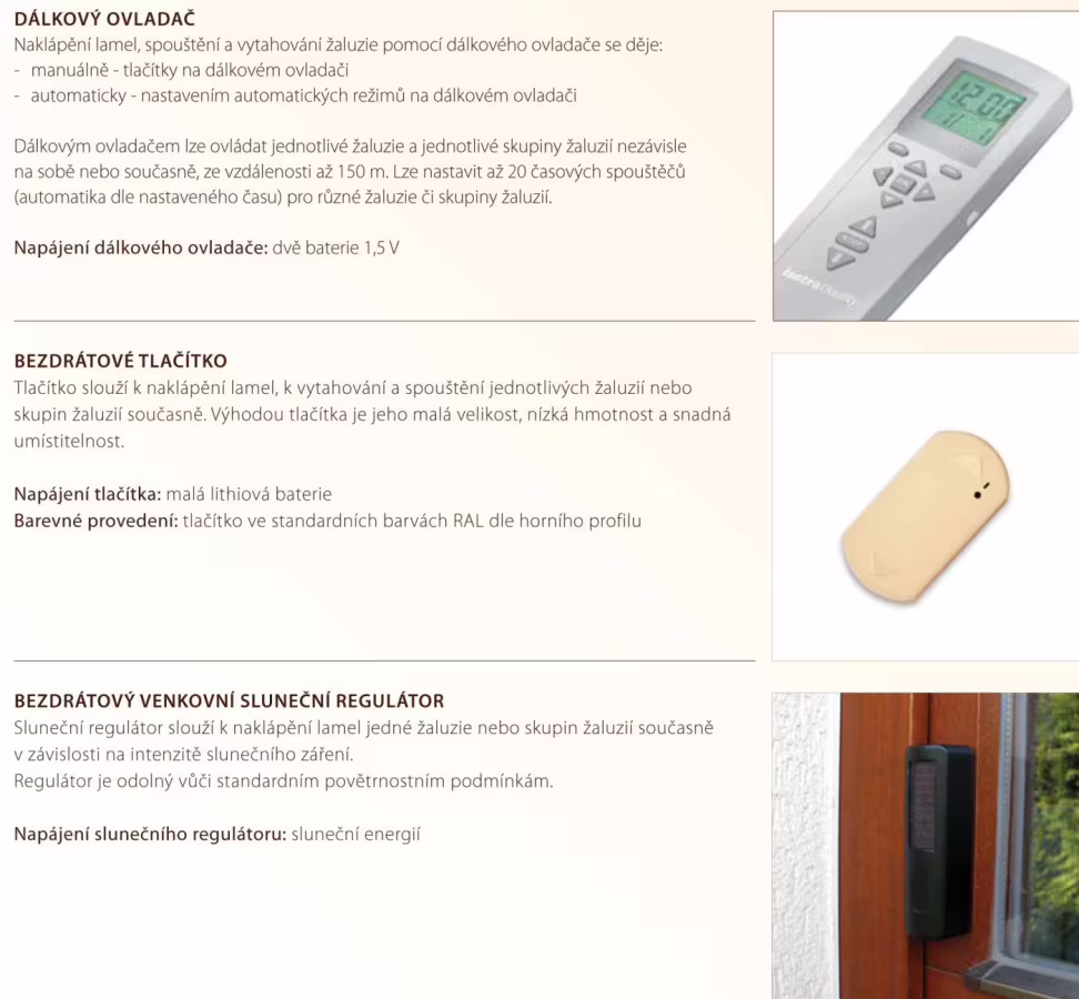 Horizontální žaluzie ENERGY