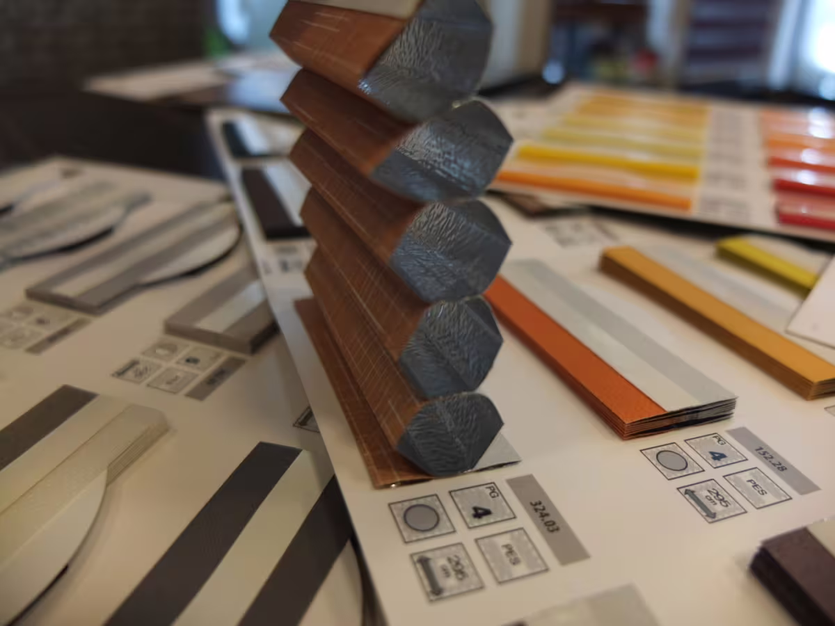 Vzorníky Plisé DUETTE®