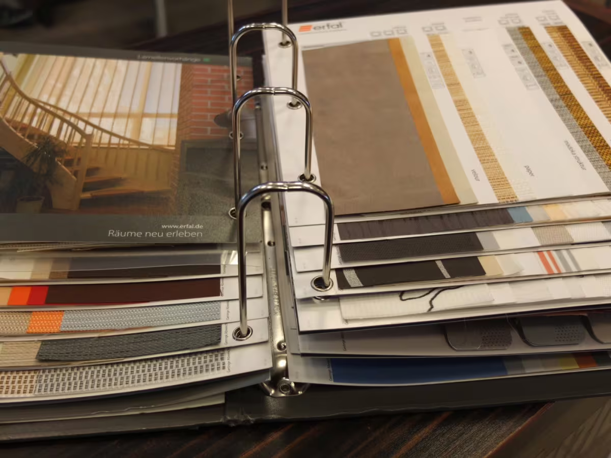 Katalogy vertikálních žaluzií