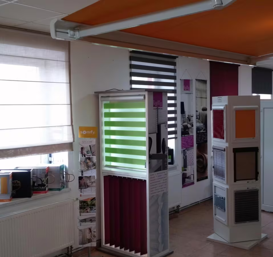 Vzorková prodejna žaluzií a rolet Pelhřimov - Vysočina