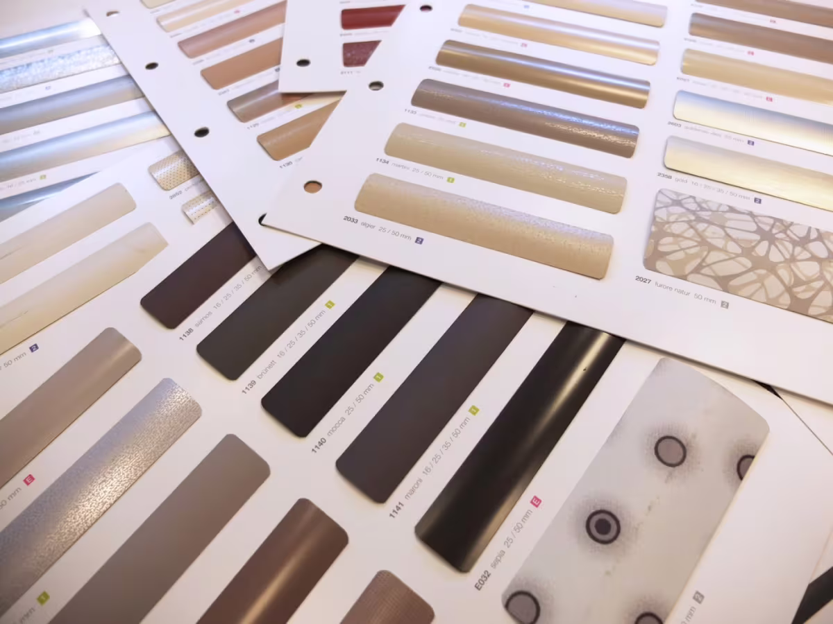 Katalogy horizontálních žaluzií